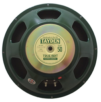 Tayden TRUE BRIT 15" Guitar Speaker 4ohm - Click Image to Close